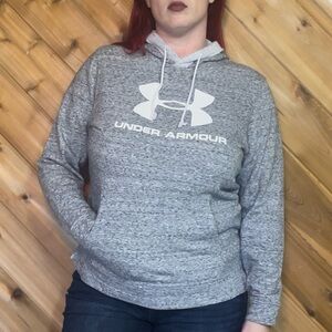 Heather Grey Under Armour Hoodie Sweatshirt